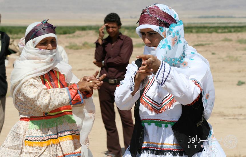 رقص محلی زنان کرمانج خراسان